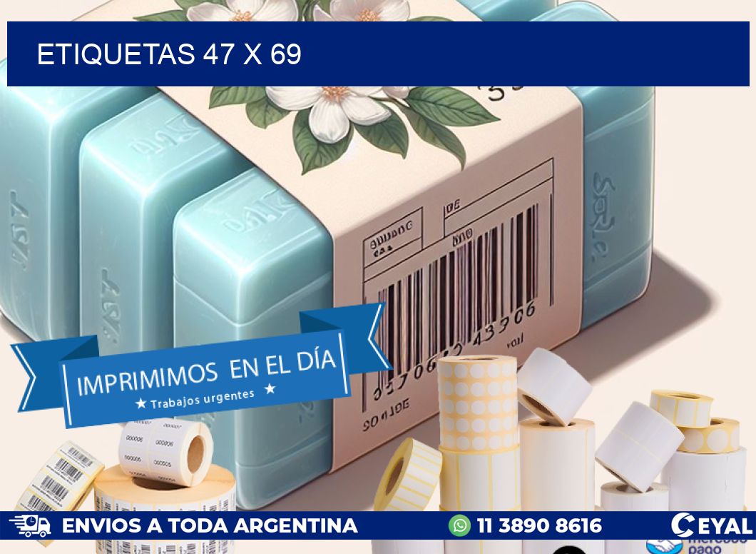 ETIQUETAS 47 x 69