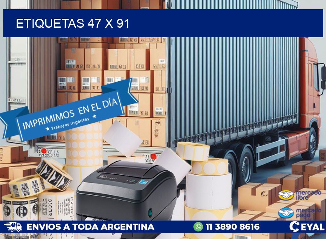 ETIQUETAS 47 x 91