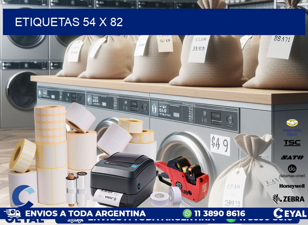 ETIQUETAS 54 x 82
