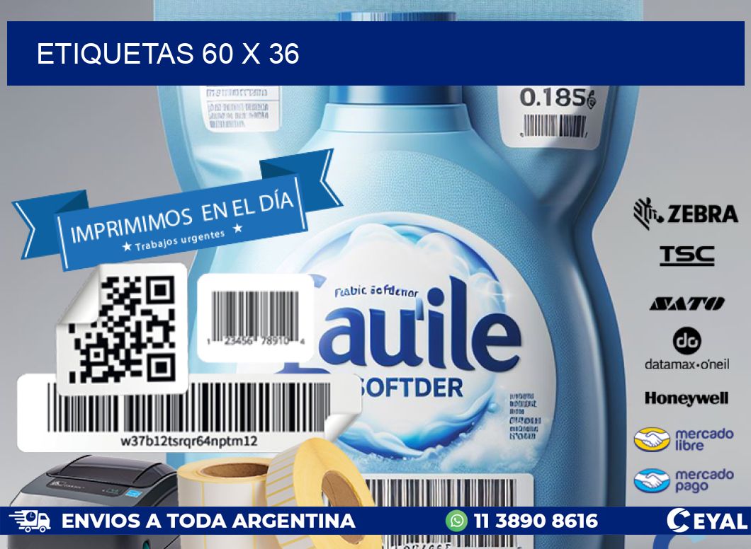 ETIQUETAS 60 x 36