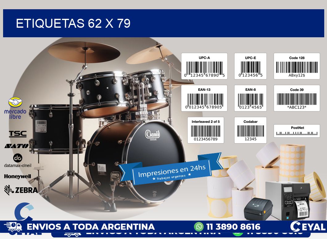 ETIQUETAS 62 x 79