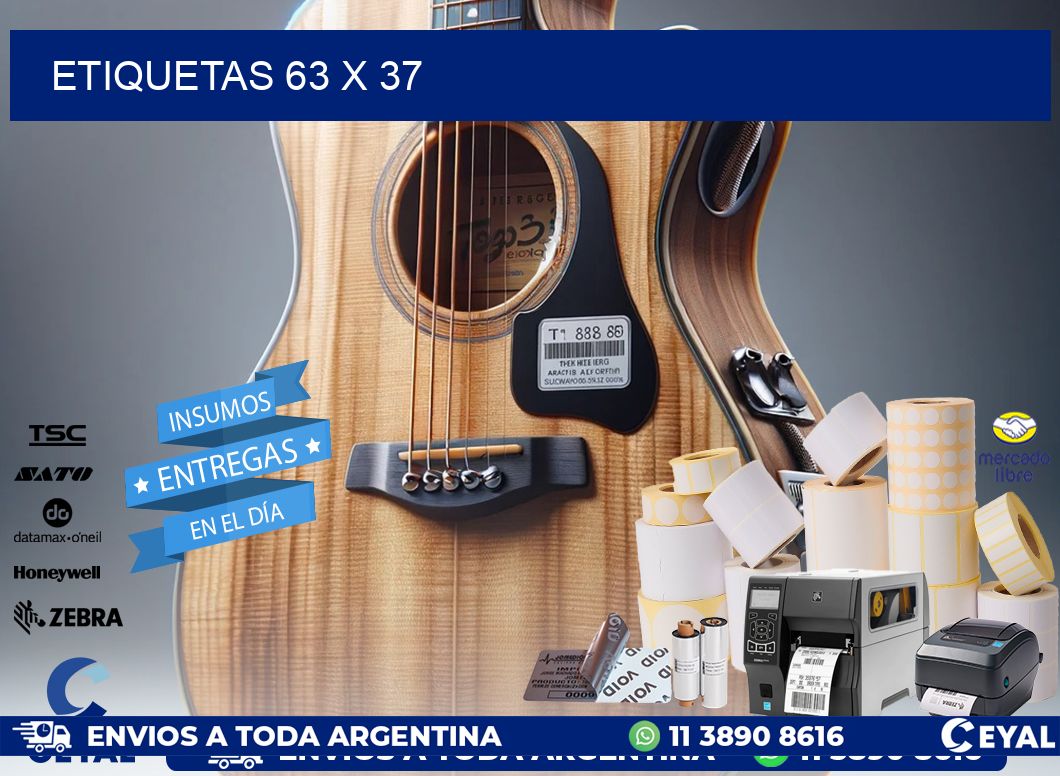 ETIQUETAS 63 x 37
