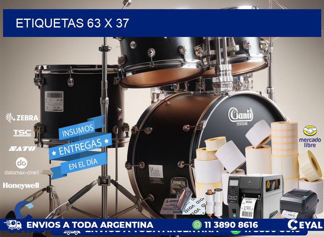 ETIQUETAS 63 x 37