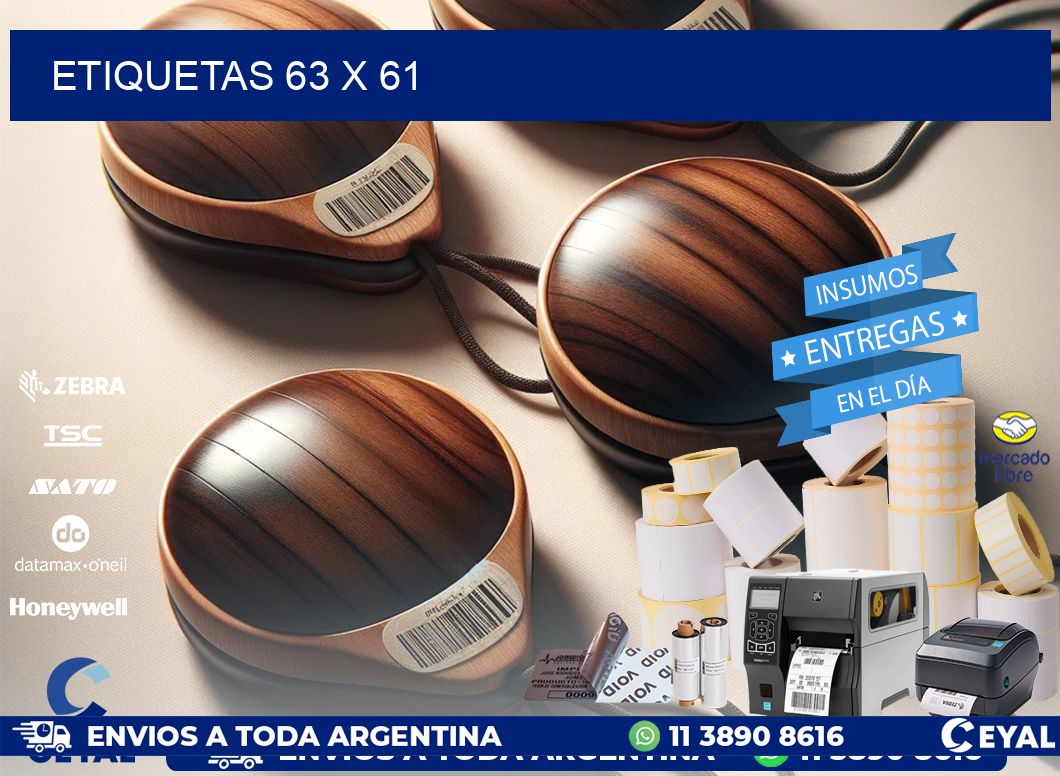 ETIQUETAS 63 x 61