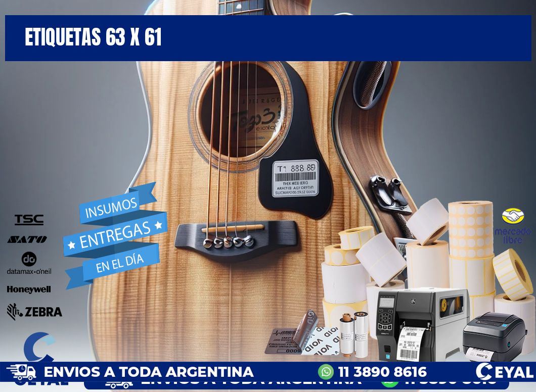 ETIQUETAS 63 x 61