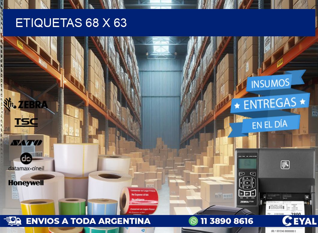 ETIQUETAS 68 x 63