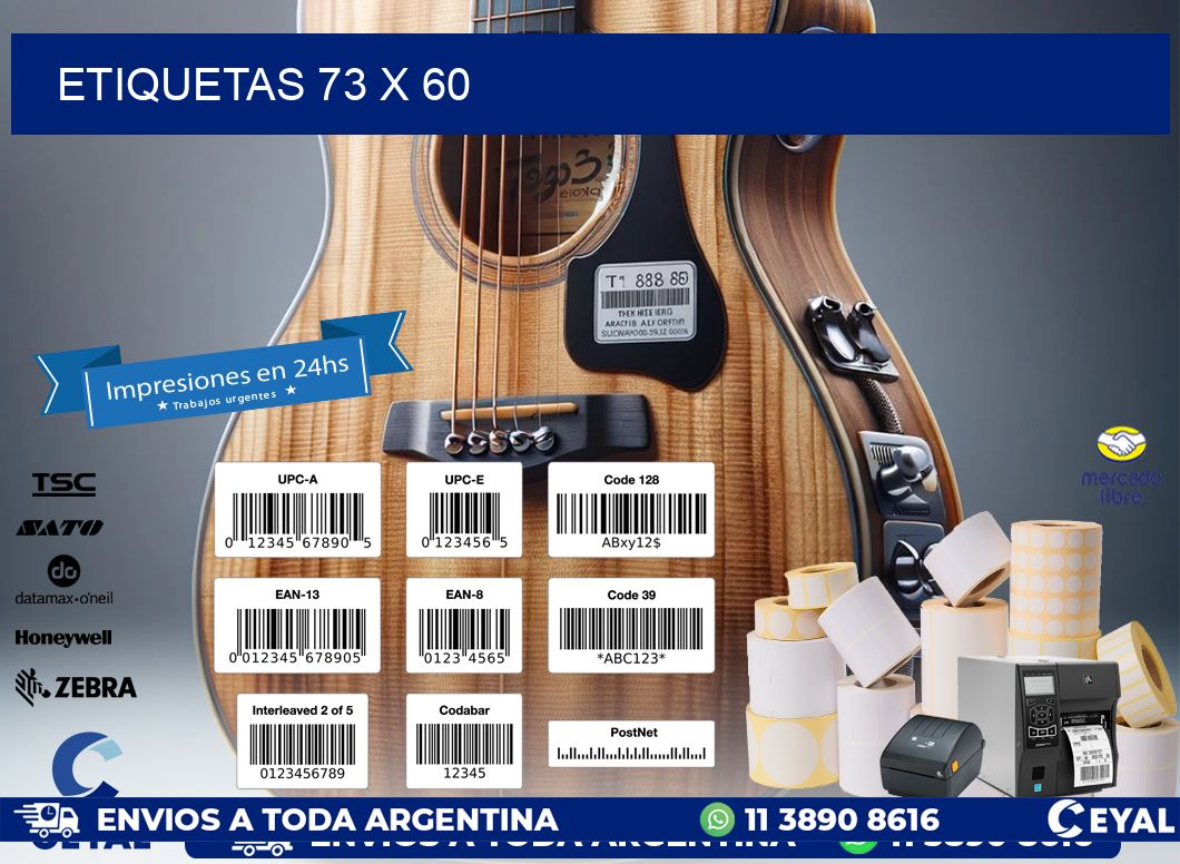 ETIQUETAS 73 x 60