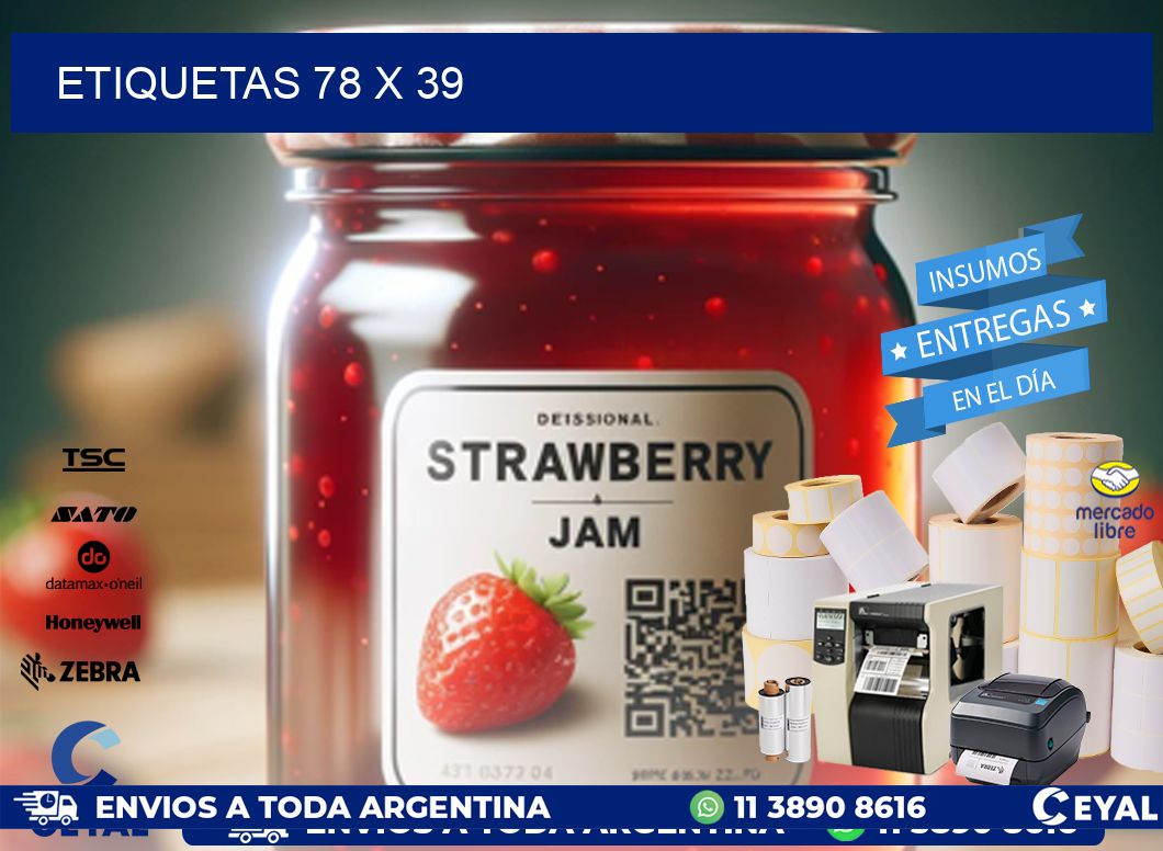 ETIQUETAS 78 x 39