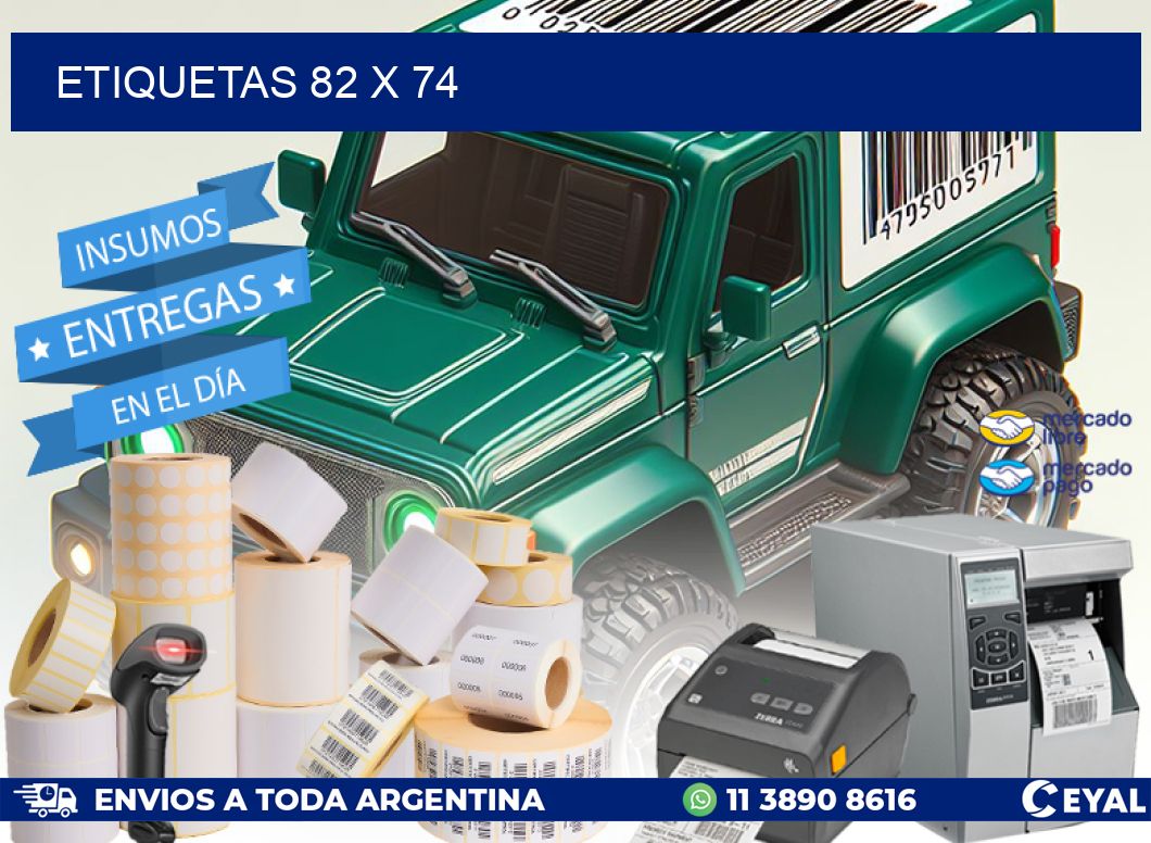 ETIQUETAS 82 x 74