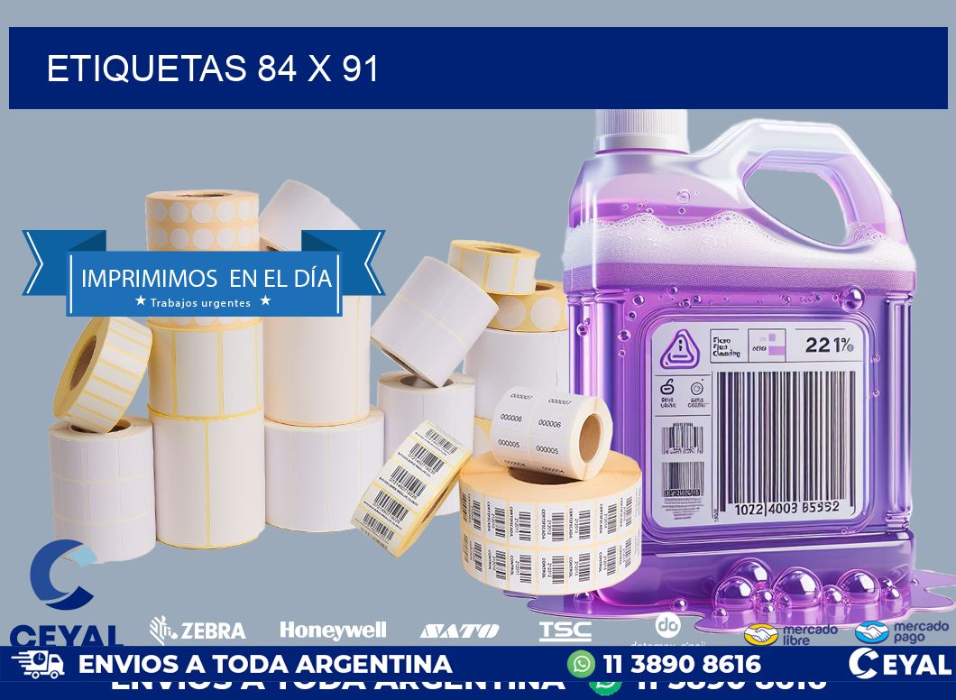ETIQUETAS 84 x 91
