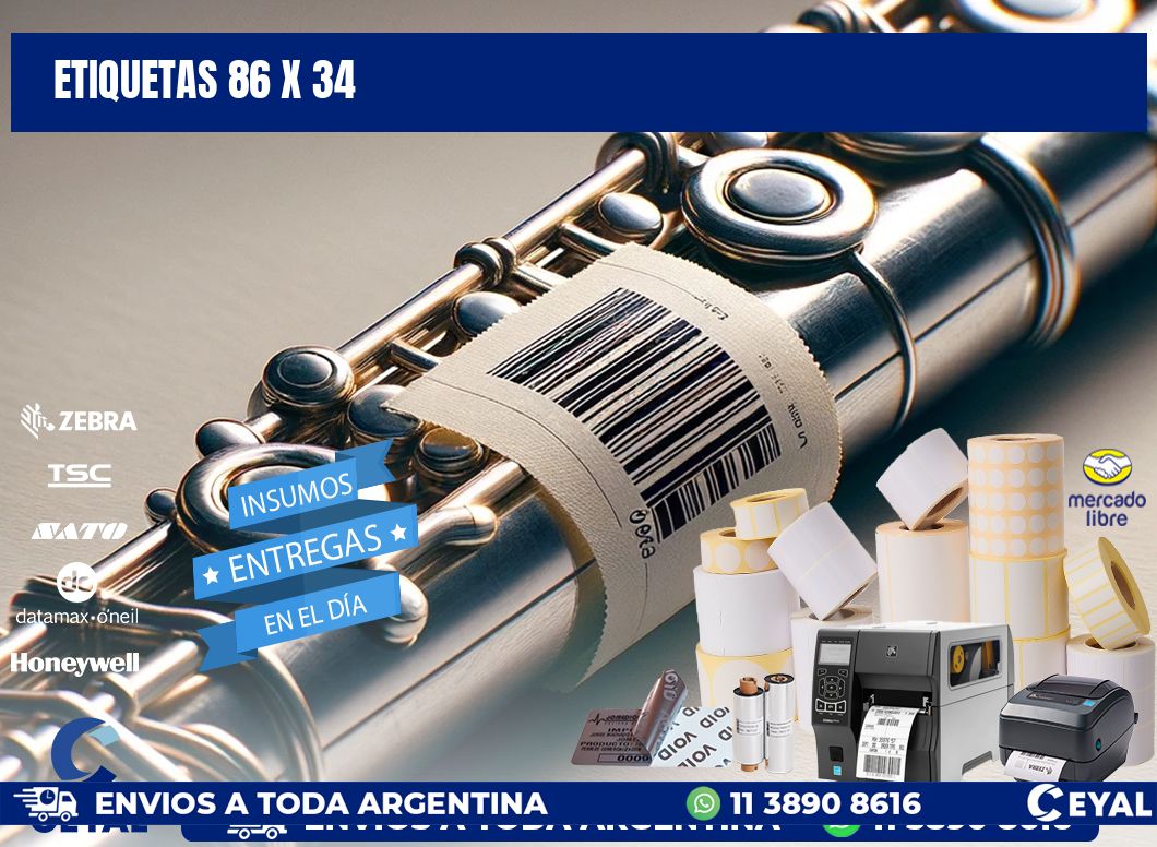 ETIQUETAS 86 x 34