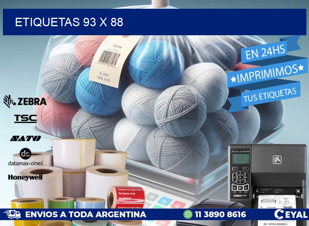 ETIQUETAS 93 x 88