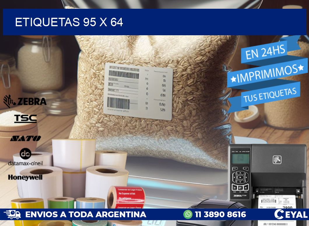ETIQUETAS 95 x 64