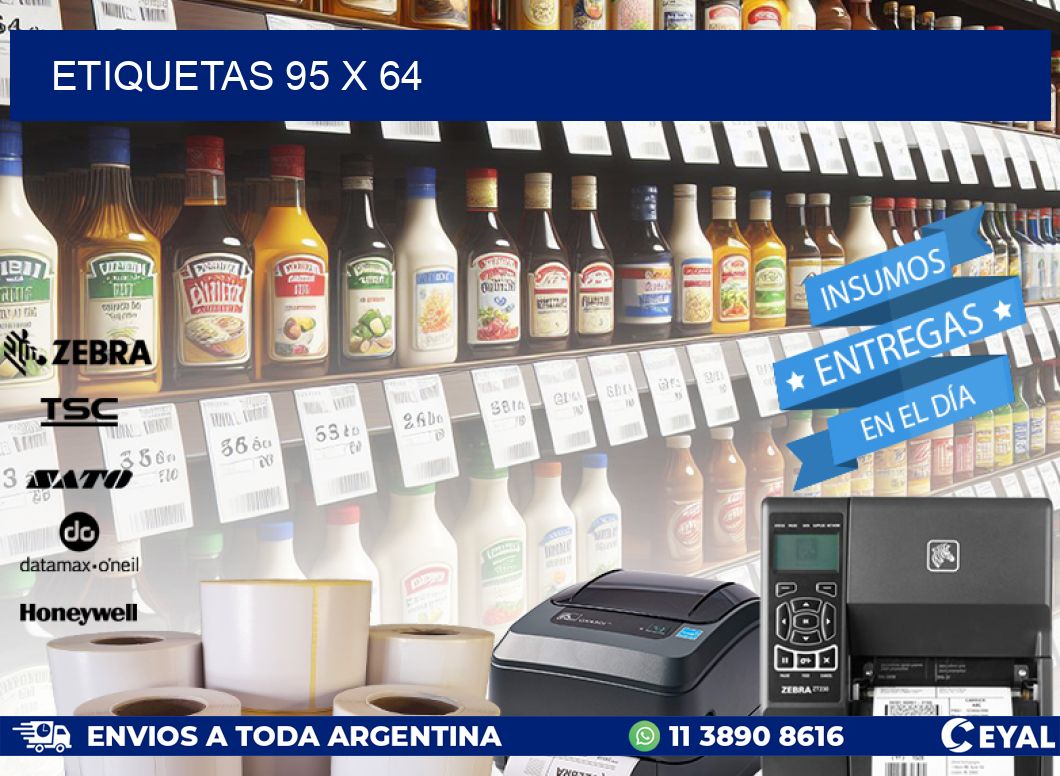 ETIQUETAS 95 x 64
