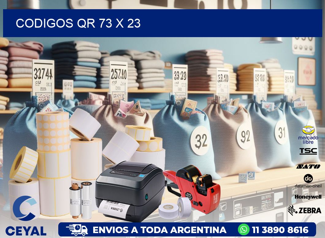CODIGOS QR 73 x 23