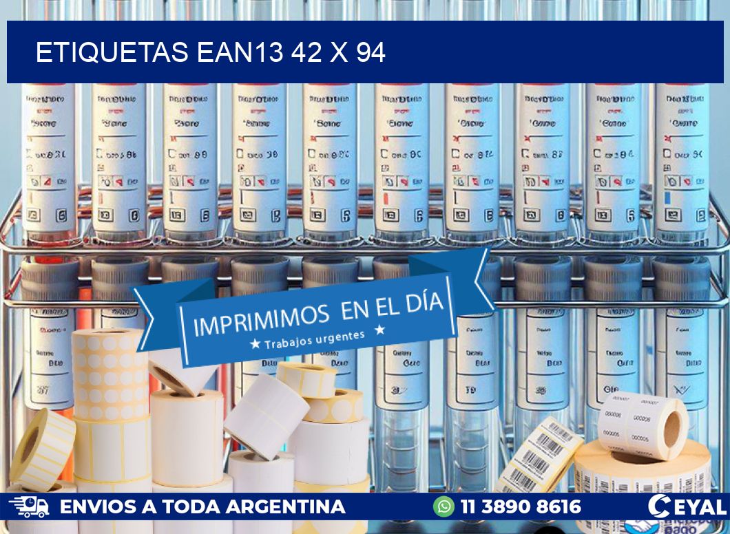 ETIQUETAS EAN13 42 x 94