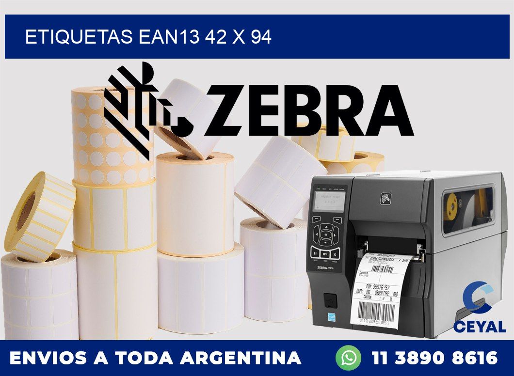 ETIQUETAS EAN13 42 x 94