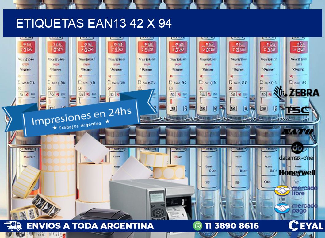 ETIQUETAS EAN13 42 x 94