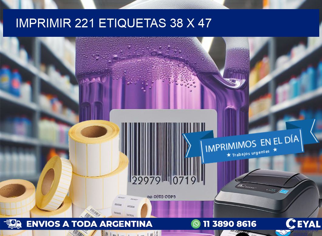 IMPRIMIR 221 ETIQUETAS 38 x 47