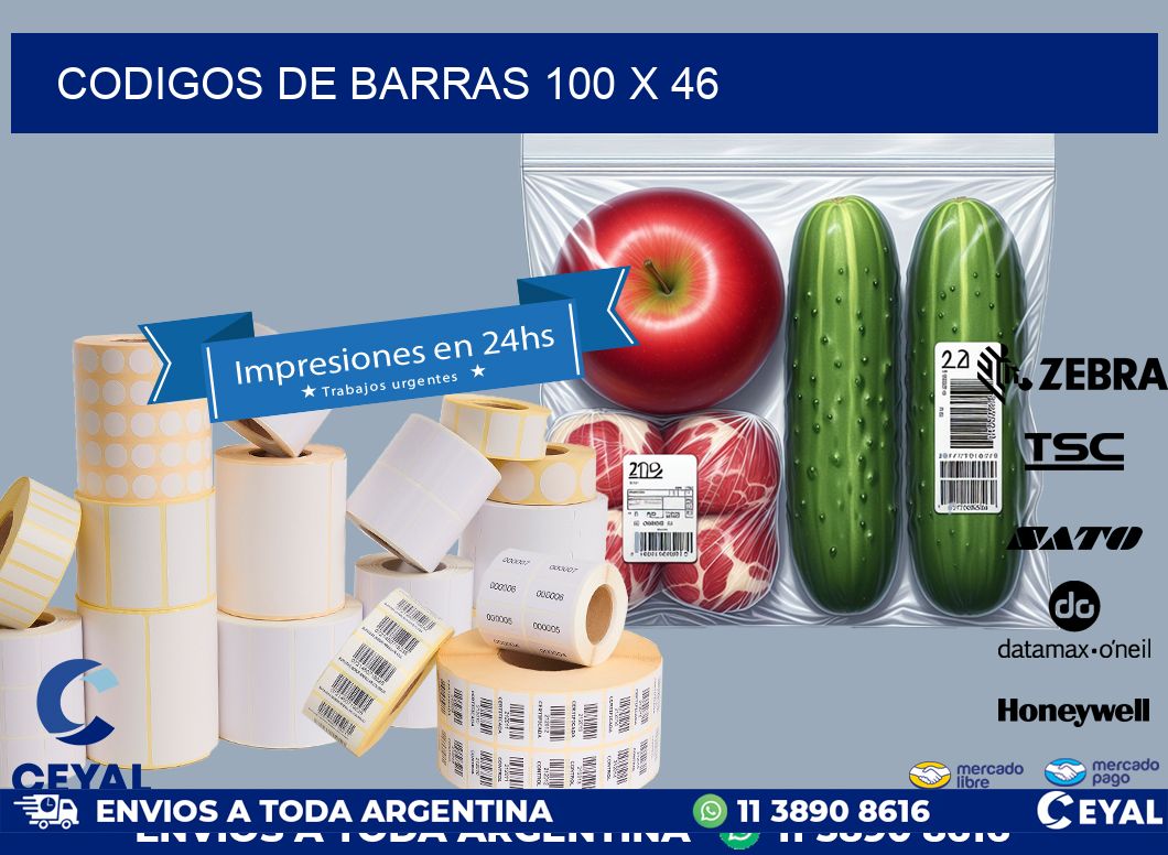 codigos de barras 100 x 46