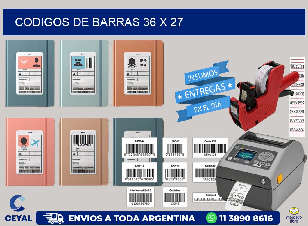 codigos de barras 36 x 27