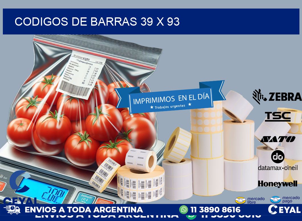 codigos de barras 39 x 93