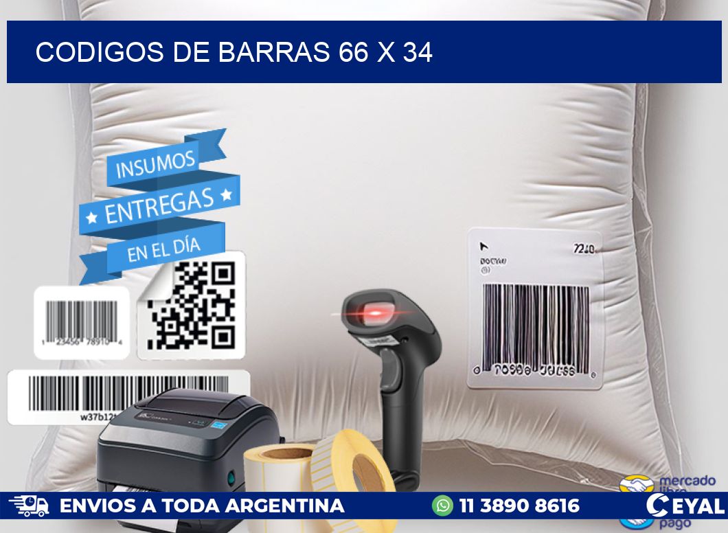 codigos de barras 66 x 34