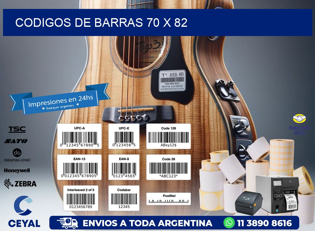 codigos de barras 70 x 82