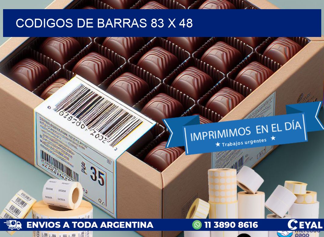 codigos de barras 83 x 48