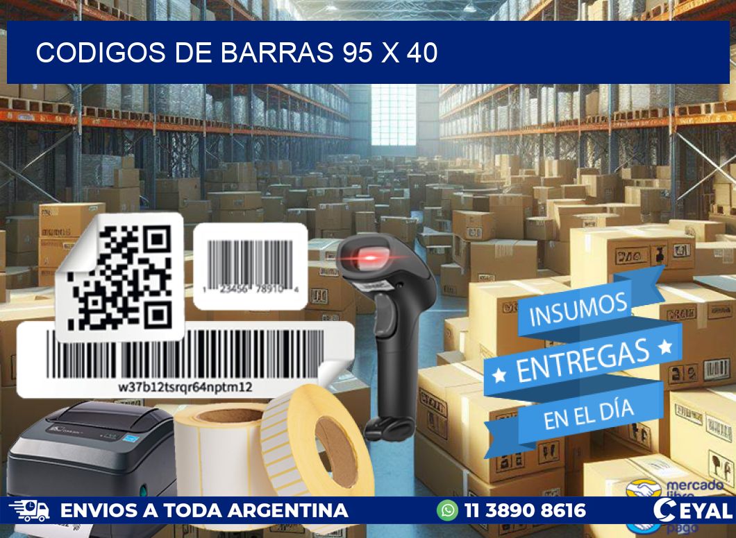 codigos de barras 95 x 40
