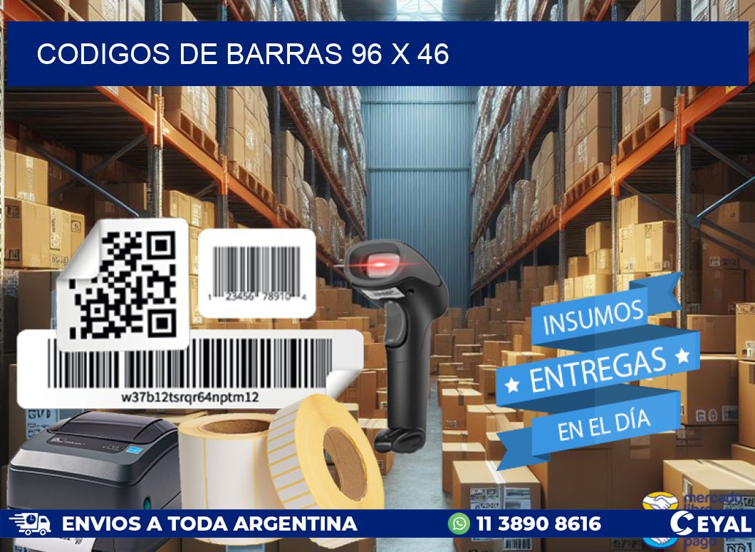 codigos de barras 96 x 46