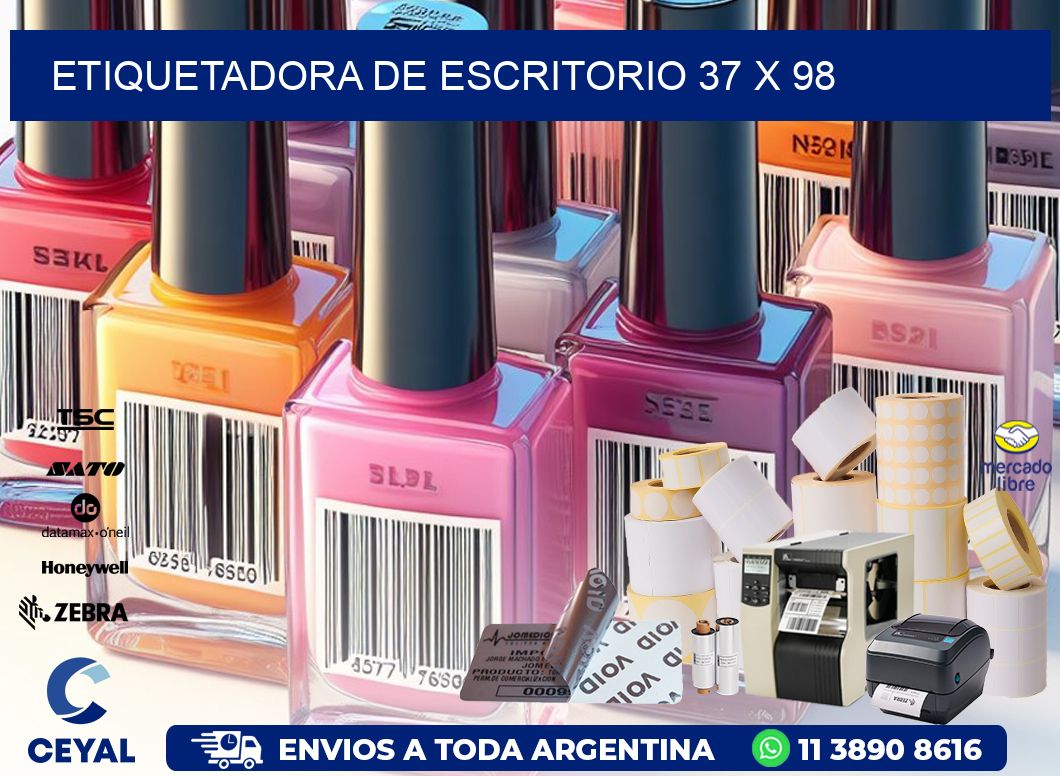 etiquetadora de escritorio 37 x 98