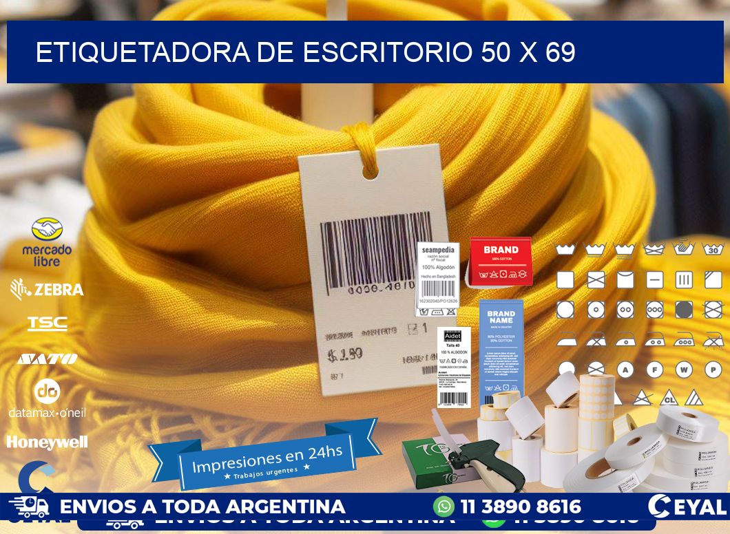 etiquetadora de escritorio 50 x 69