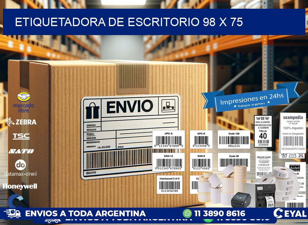 etiquetadora de escritorio 98 x 75