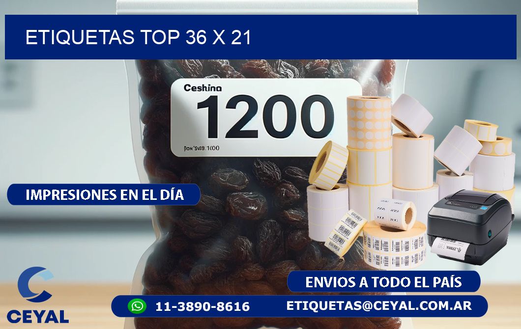 etiquetas top 36 x 21