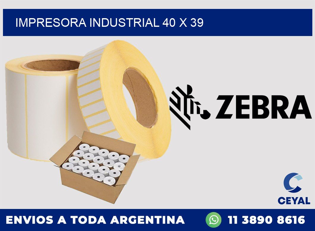 impresora industrial 40 x 39