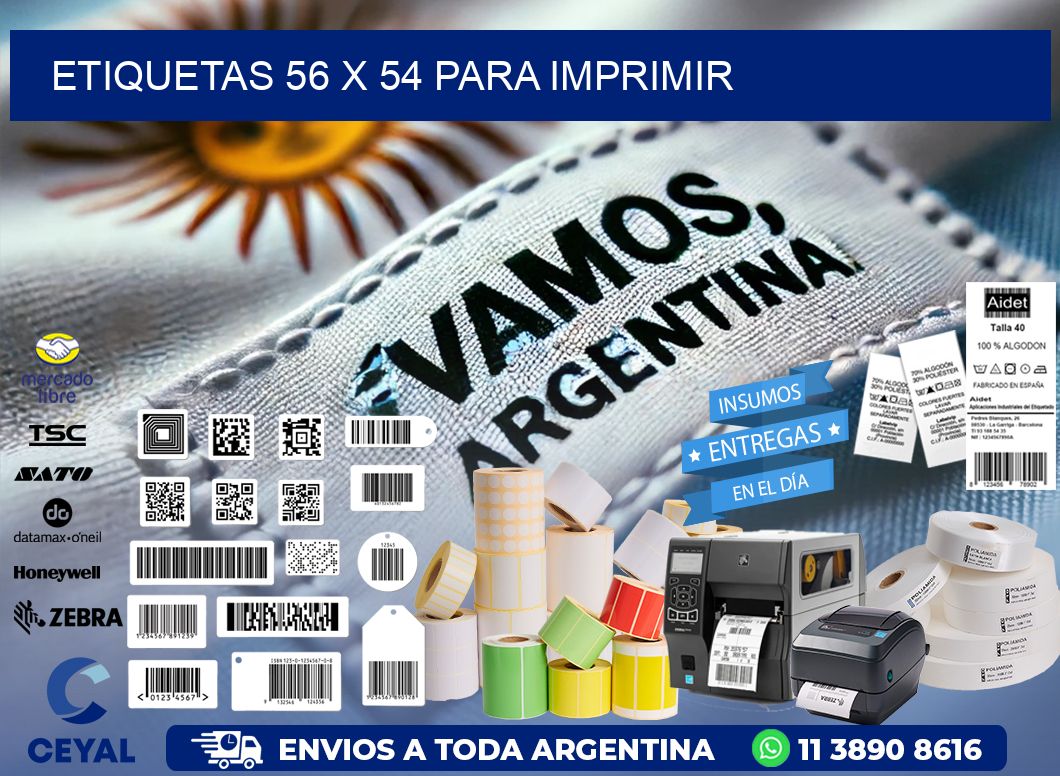 ETIQUETAS 56 x 54 PARA IMPRIMIR
