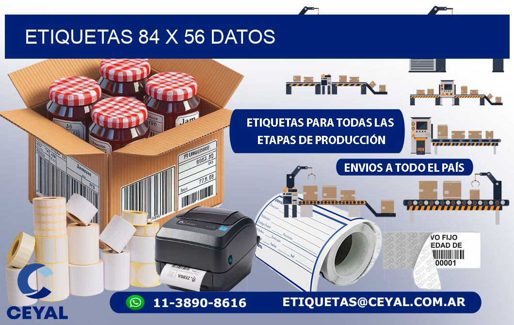ETIQUETAS 84 x 56 DATOS