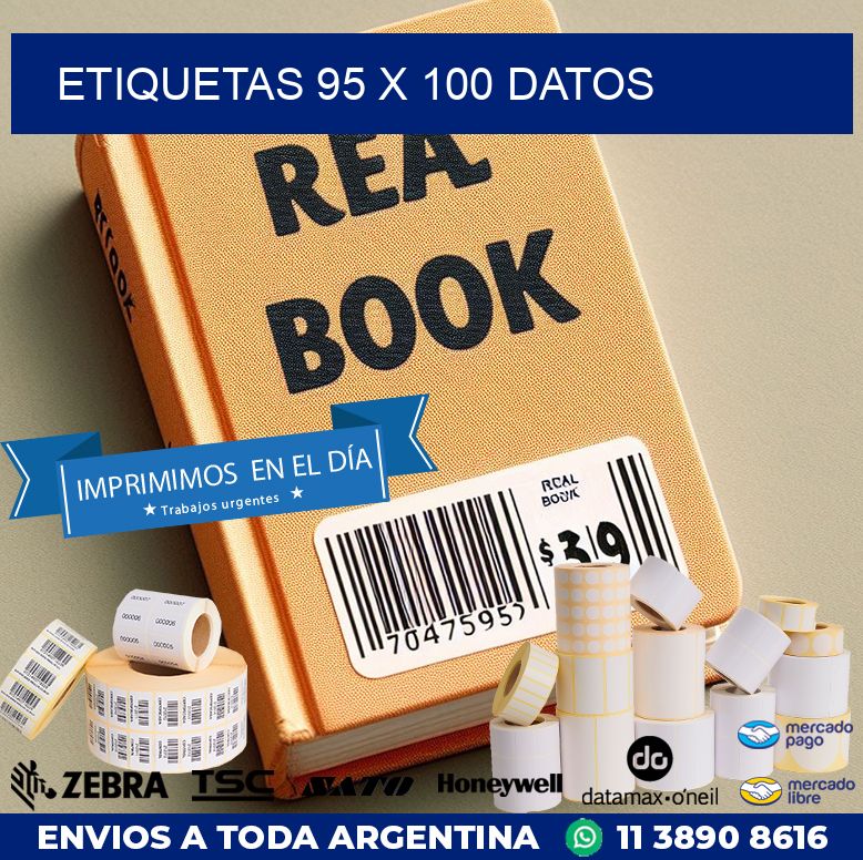 ETIQUETAS 95 x 100 DATOS