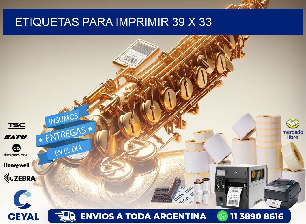 etiquetas para imprimir 39 x 33
