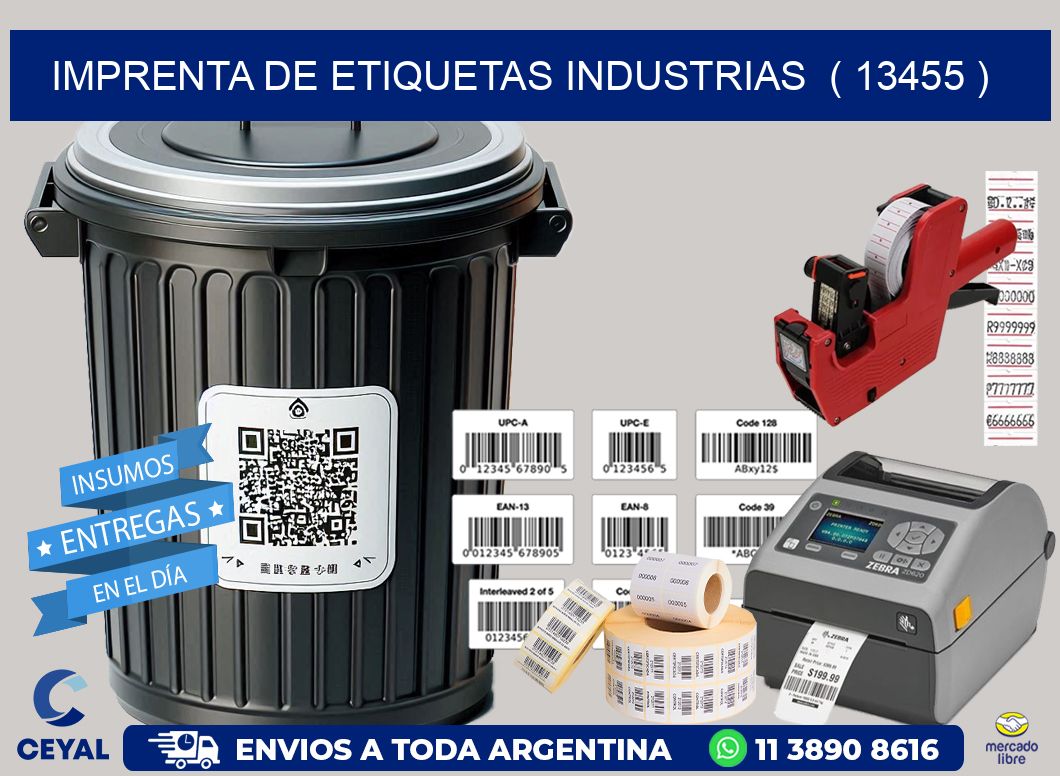 imprenta de etiquetas industrias  ( 13455 )