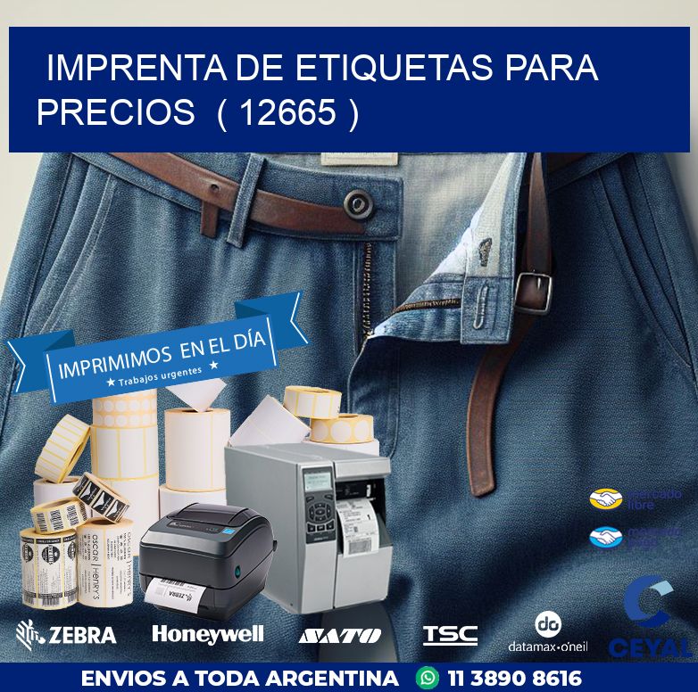 imprenta de etiquetas para precios  ( 12665 )