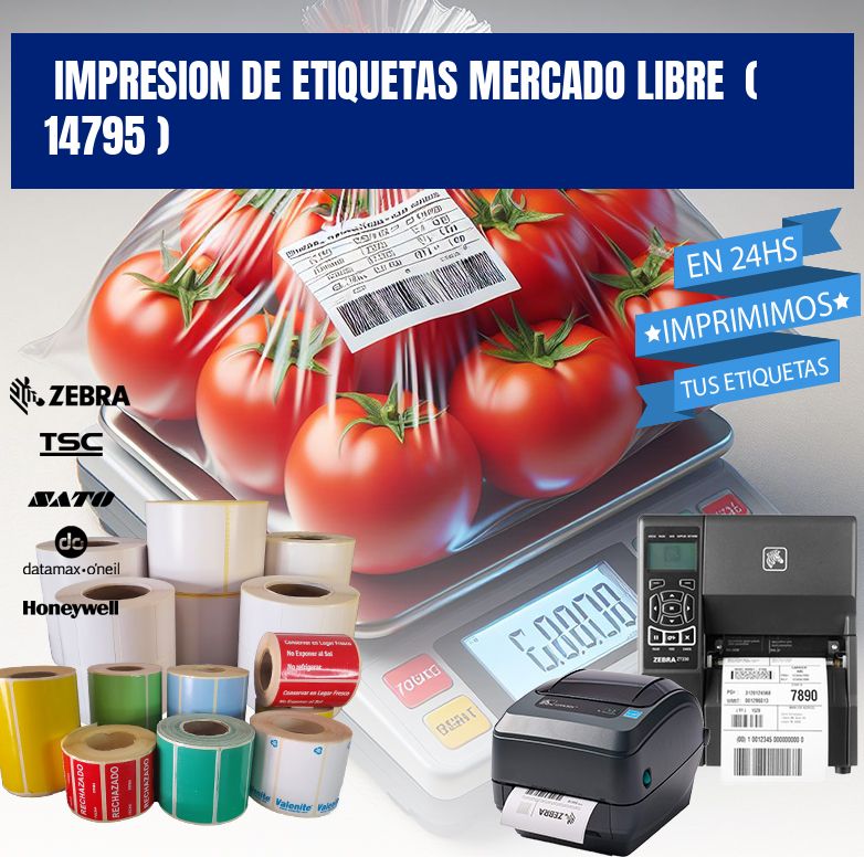 impresion de etiquetas mercado libre ( 14795 )