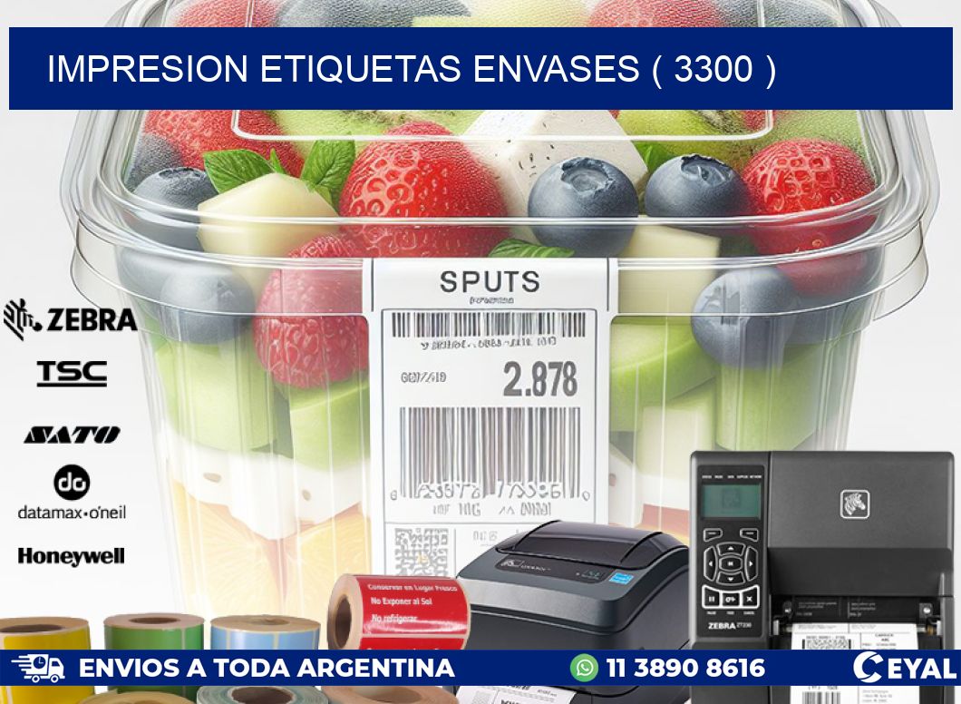 impresion etiquetas envases ( 3300 )