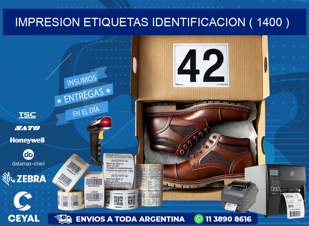 impresion etiquetas identificacion ( 1400 )