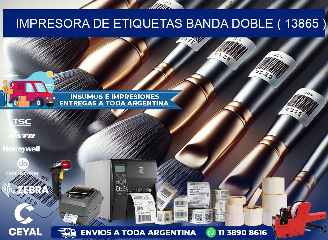 impresora de etiquetas banda doble ( 13865 )