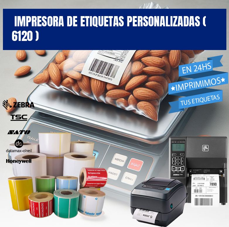 impresora de etiquetas personalizadas ( 6120 )