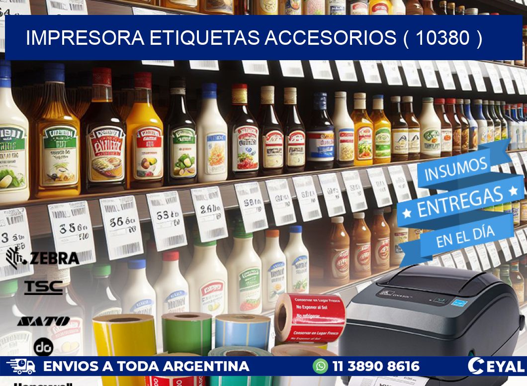 impresora etiquetas accesorios ( 10380 )