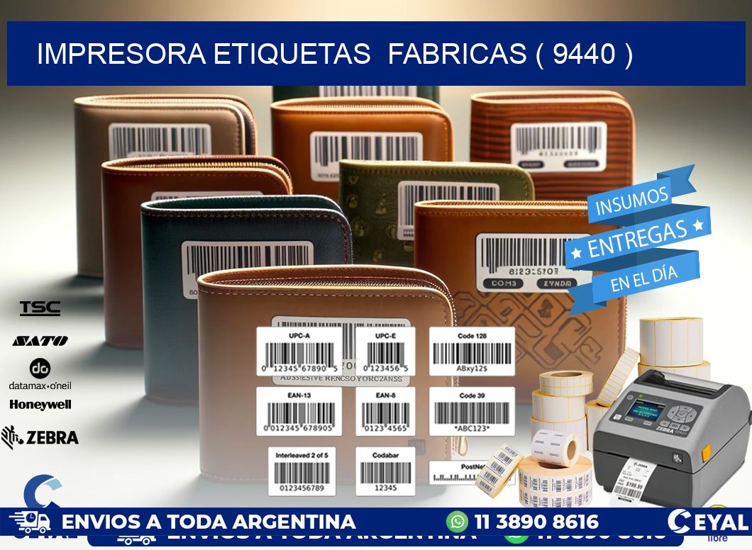 impresora etiquetas fabricas ( 9440 )