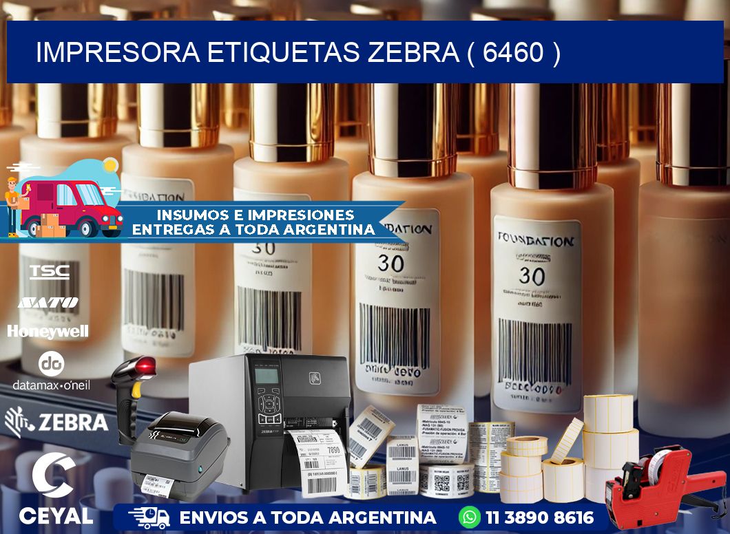 impresora etiquetas zebra ( 6460 )